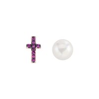Orecchini Amen Donna Prega, Ama in Argento Perla ECRPERRZ - ECRPERRZ